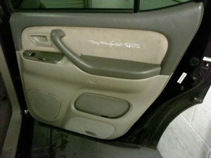 2002 Toyota Sequoia, Alcantara Door Panel Trim
