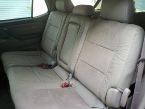 2002 Toyota Sequoia, Seat Upholstery Replacement