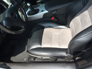 2007 Chevrolet Corvette Coupe, Seat Upholstery Replacement