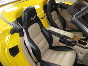 2008 Chevrolet Corvette Convertible, Seat Upholstery Replacement