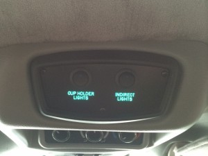 2010 Chevrolet Express Coach, Back-Lit Switch Panel
