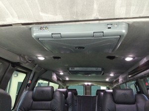 2010 Chevrolet Express Coach, Overhead LED Lighting
